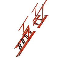 Сходни диэлектрические ТД-2,7 дп,  стеклопластиковые с двумя поручнями