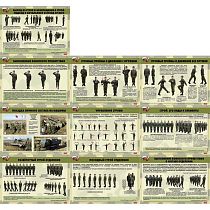 Информационный плакат Строевая подготовка