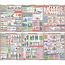Информационный плакат Оказание первой помощи пострадавшим